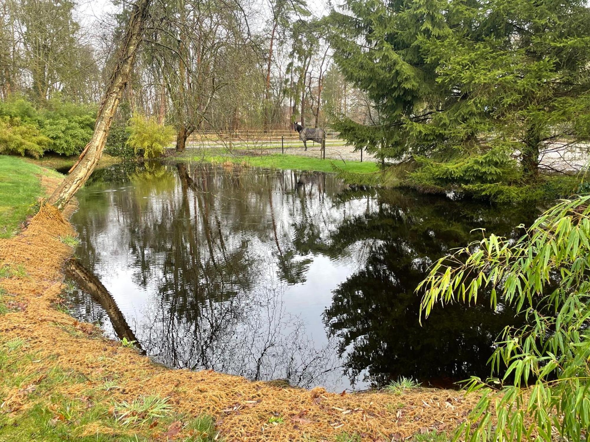 Appartamento Haus Am Teich Worpswede Esterno foto